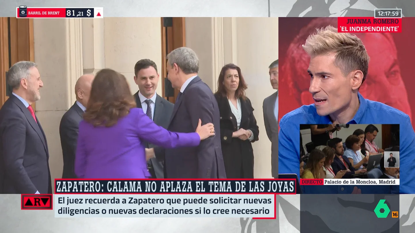 Juanma Romero, sobre Zapatero: "La caída del mito ya es irreversible" Juanma Romero, sobre Zapatero: "La caída del mito ya es irreversible"