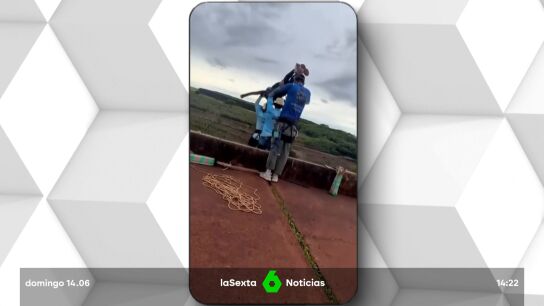 Prisi&oacute;n preventiva para los monitores de 'puenting' que lanzaron a una mujer desde 40 metros de altura sin cuerda