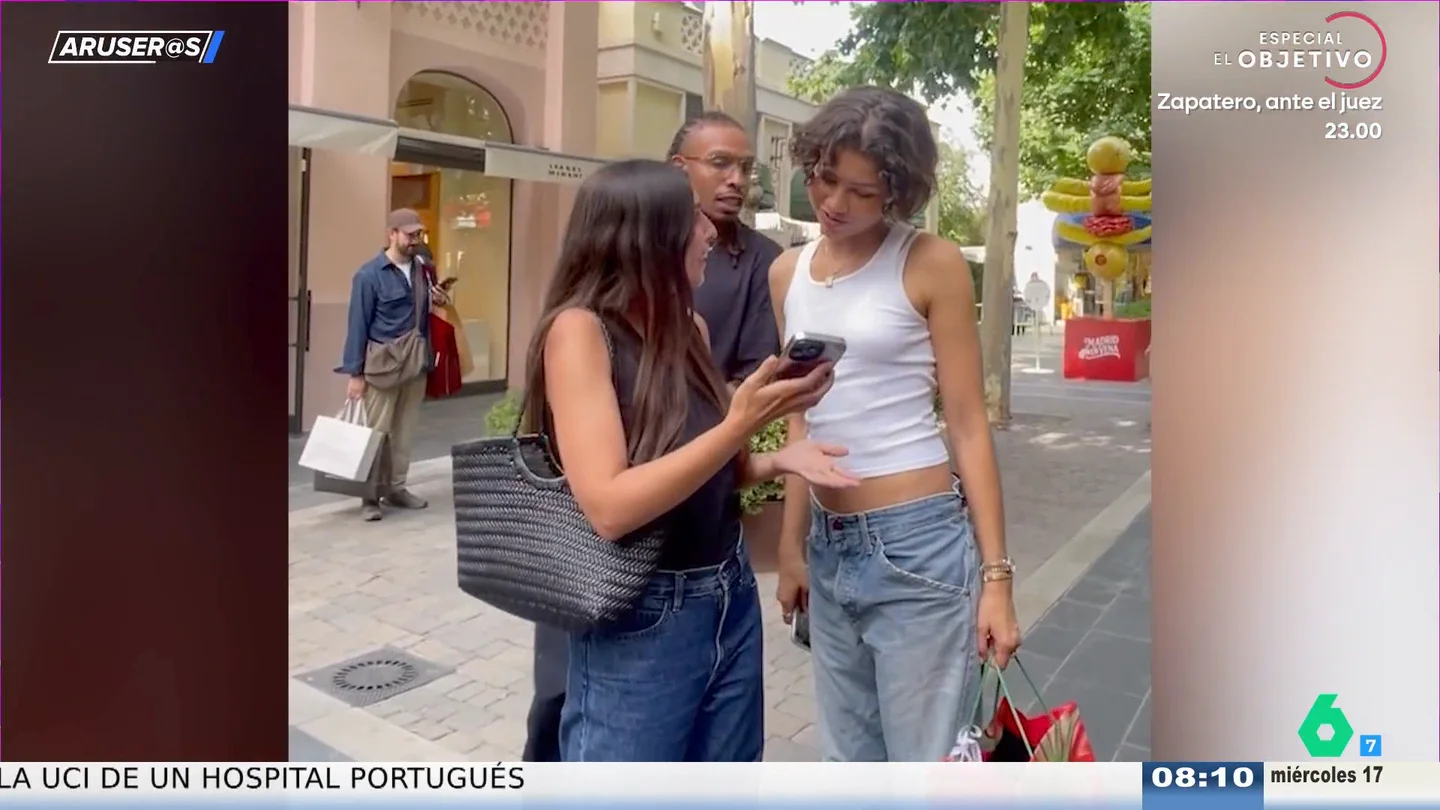 El vídeo viral de Zendaya con una fan en Madrid que ha escrito un libro en el que aparece El vídeo viral de Zendaya con una fan en Madrid que ha escrito un libro en el que aparece