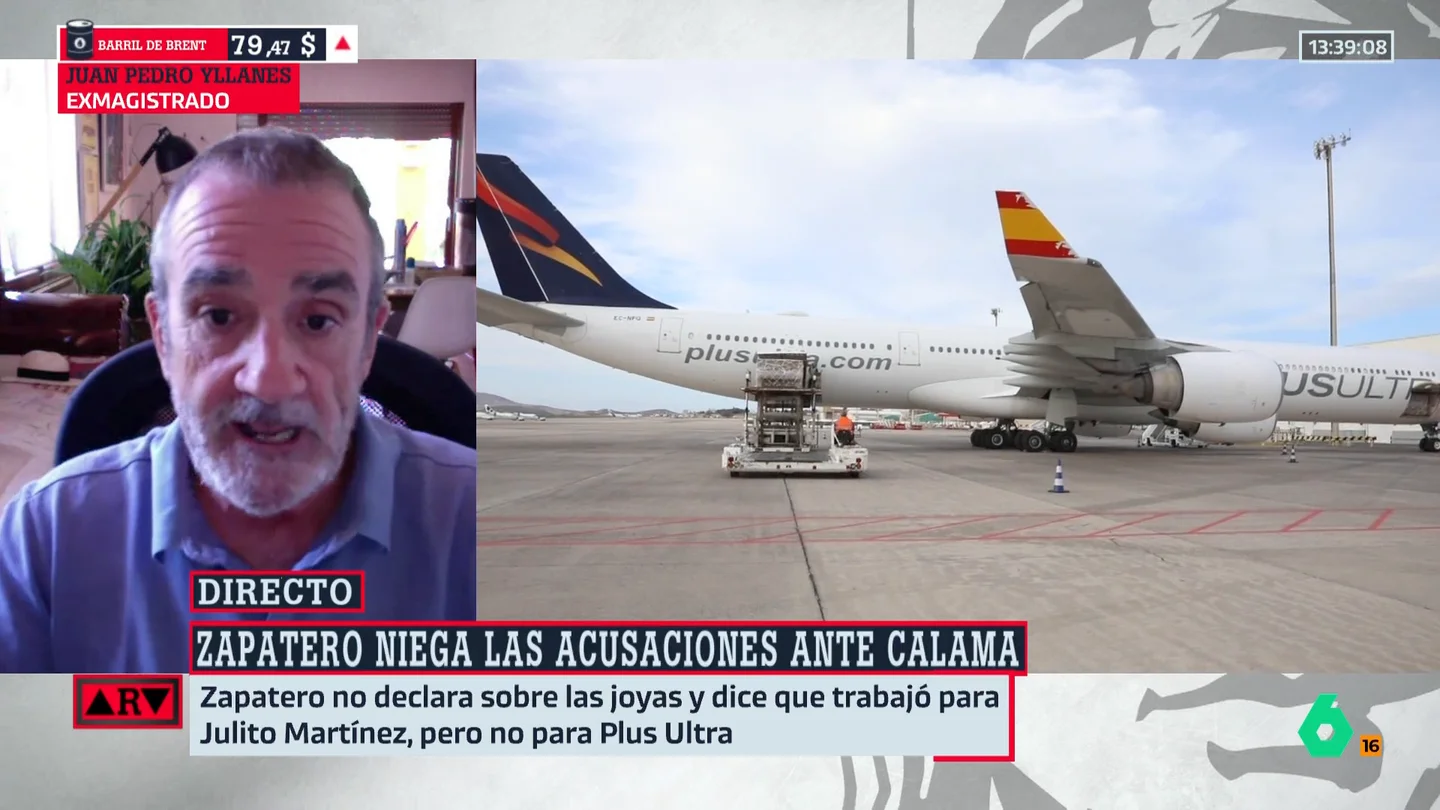 El exmagistrado Yllanes analiza la declaración de Zapatero ante el juez: "Estoy convencido de que tendrá que volver a declarar" El exmagistrado Yllanes analiza la declaración de Zapatero ante el juez: "Estoy convencido de que tendrá que volver a declarar"