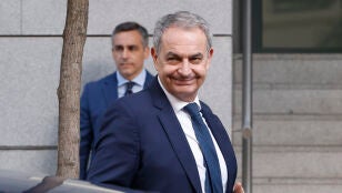 El expresidente del Gobierno, Jos&eacute; Luis Rodr&iacute;guez Zapatero, llega a la Audiencia Nacional para declarar como investigado por organizaci&oacute;n criminal, tr&aacute;fico de influencias y falsedad