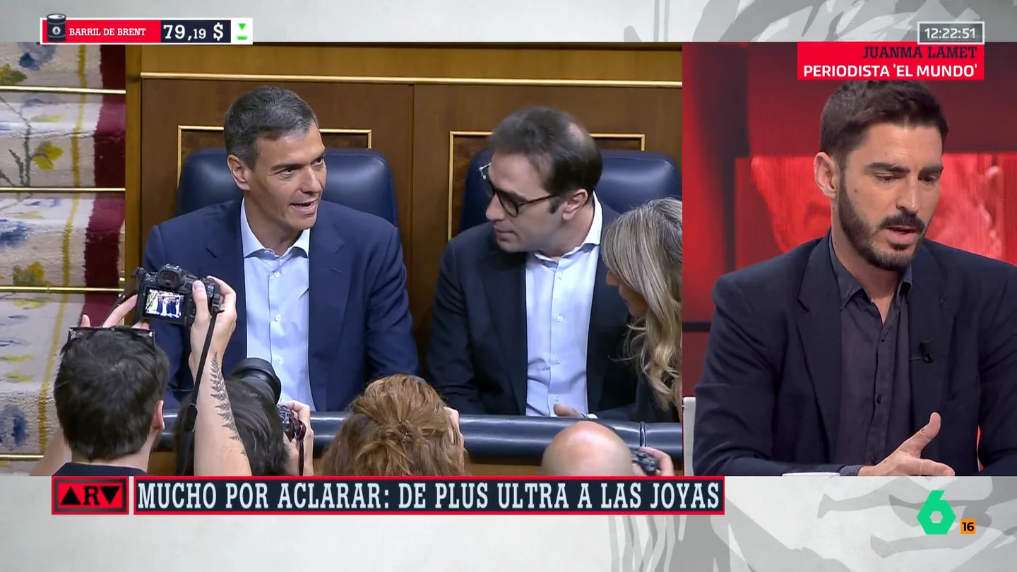 Juanma Lamet: "Por primera vez he visto a Sánchez perder con claridad su enfrentamiento con Feijóo" Juanma Lamet: "Por primera vez he visto a Sánchez perder con claridad su enfrentamiento con Feijóo"