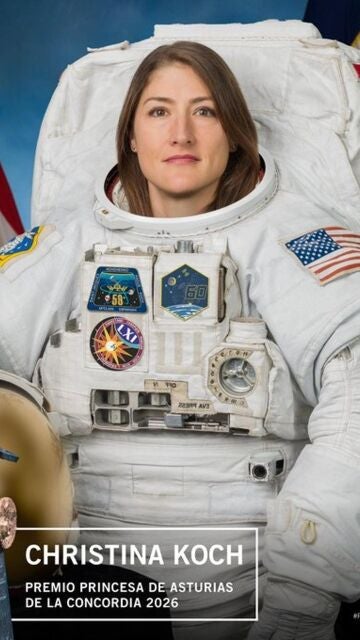 La astronauta Christina Koch