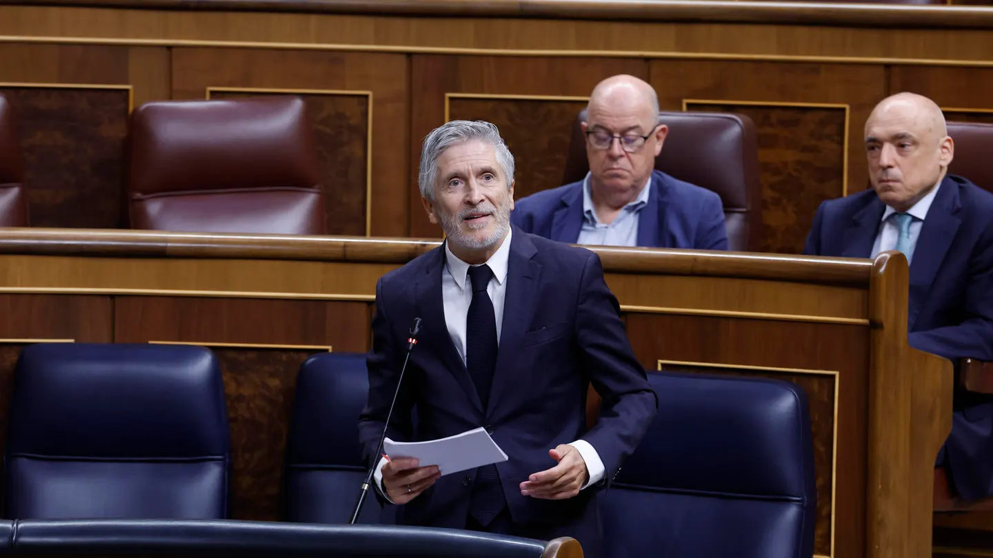 El ministro del Interior, Fernando Grande Marlaska El ministro del Interior, Fernando Grande Marlaska