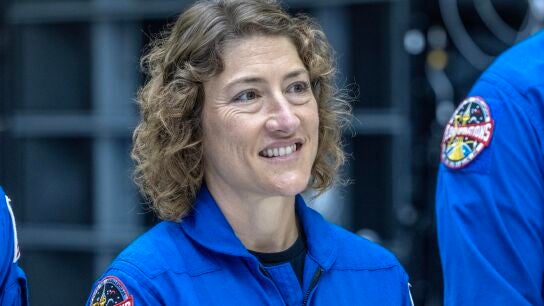 Foto de archivo de la astronauta de la NASA Christina Koch.