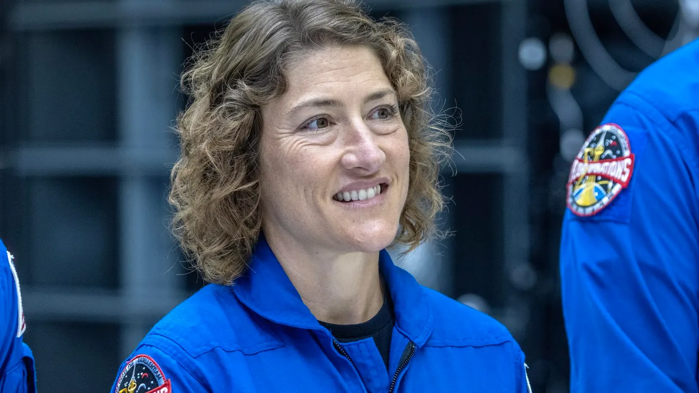 Foto de archivo de la astronauta de la NASA Christina Koch. Foto de archivo de la astronauta de la NASA Christina Koch.