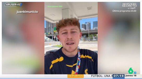 Un tiktoker, sobre lo que le cost&oacute; ir a ver a Espa&ntilde;a contra Cabo Verde: "Si crees que has tenido un mal d&iacute;a, piensa en m&iacute;"