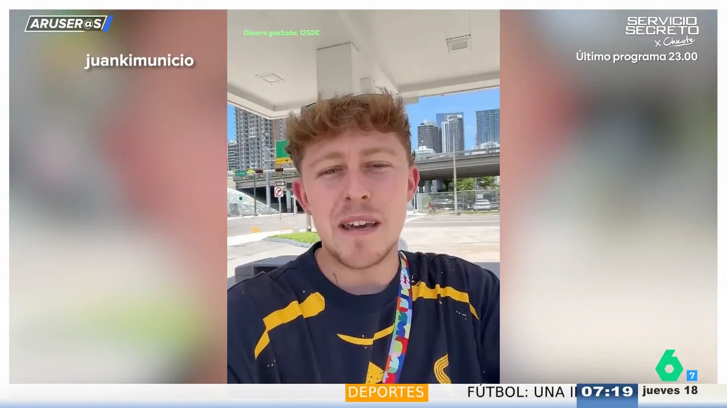 Un tiktoker, sobre lo que le costó ir a ver a España contra Cabo Verde: "Si crees que has tenido un mal día, piensa en mí" Un tiktoker, sobre lo que le costó ir a ver a España contra Cabo Verde: "Si crees que has tenido un mal día, piensa en mí"