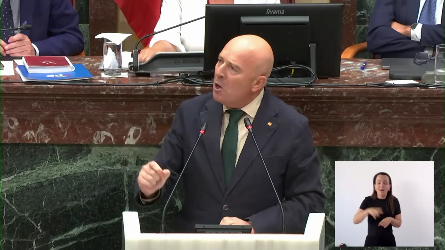 El diputado de Vox en la Asamblea Regional de Murcia Antonio Martínez Nieto El diputado de Vox en la Asamblea Regional de Murcia Antonio Martínez Nieto