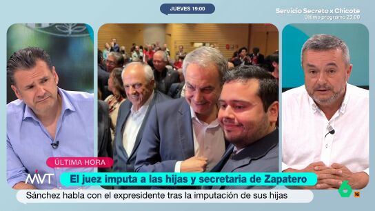 El periodista tiene una relaci&oacute;n personal con el expresidente socialista, que le llam&oacute;, como ha desvelado, la semana pasada. Crespo indica que &eacute;l se queda con lo que Zapatero expuso este mi&eacute;rcoles en un comunicado despu&eacute;s de declarar. 