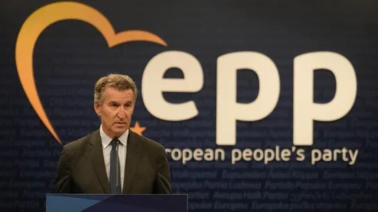 El presidente del Partido Popular, Alberto Núñez Feijóo, El presidente del Partido Popular, Alberto Núñez Feijóo,
