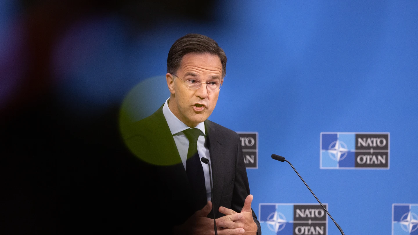 El secretario general de la OTAN, Mark Rutte El secretario general de la OTAN, Mark Rutte