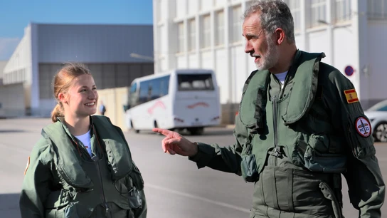 El rey Felipe VI y la princesa Leonor El rey Felipe VI y la princesa Leonor