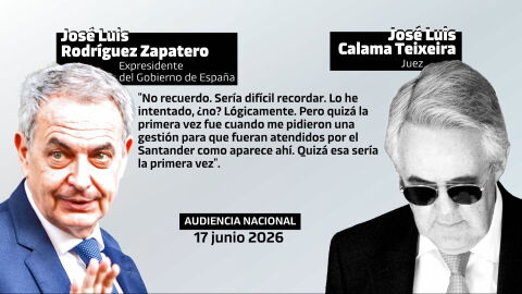 Zapatero reconoci&oacute; al juez haber hecho "una llamada" para que el banco Santander atendiera a Plus Ultra