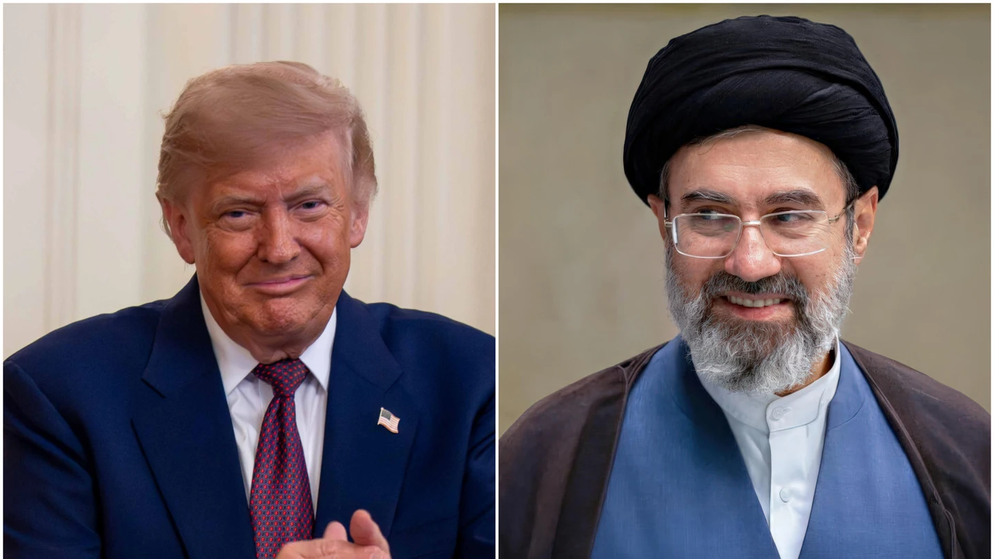 Donald Trump y Mojatba Jamenei Donald Trump y Mojatba Jamenei