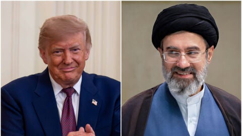 Donald Trump y Mojatba Jamenei