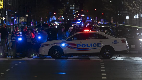 Coche de la Policía estadounidense. Coche de la Policía estadounidense.