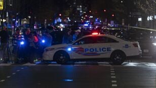 Coche de la Polic&iacute;a estadounidense.