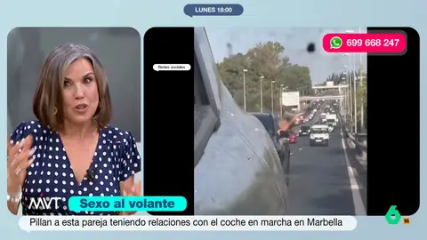 Beatriz de Vicente explica qué multa nos podemos enfrentar por mantener relaciones sexuales al volante La abogada señala que las multas por este tipo de actos varían en cada situación. Por ejemplo, es diferente si el vehículo está en marcha o parado. Además, también cambia si presencia la escena un menor.
