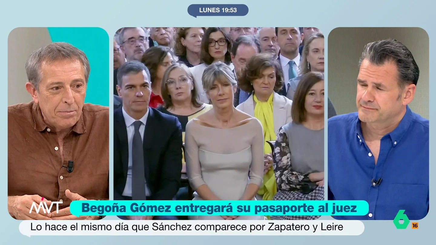 Miguel Ángel Campos se pregunta "a qué espera la Fiscalía" para interponer una querella al juez Peinado por sus insinuaciones sobre la Policía Miguel Ángel Campos se muestra contundente sobre las acusaciones del juez Peinado a la Policía Nacional en la causa de Begoña Gómez y afirma que una vía puede ser la de una querella por injurias y calumnias contra las Fuerzas y Cuerpos del Estado.