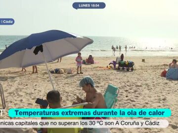 A Coruña y Cádiz se libran de las temperaturas extremas durante la ola de calor A Coruña y Cádiz se libran de las temperaturas extremas durante la ola de calor