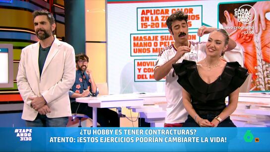 El fisioterapeuta comparte un paso a paso sencillo, que podemos hacer en casa, para aliviar el dolor que nos producen las contracturas. Dale al play para ver c&oacute;mo se hace. 