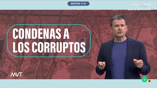 Iñaki López, tras la sentencia a Ábalos: "Quien abra la puerta a mangantes como Aldama verá los tres próximos mundiales en la trena" Iñaki López reflexiona sobre la sentencia del caso mascarillas y apunta hacia José Luis Ábalos, que "se presentaba como el árbitro de la moral, pero se dejó comprar y a precio de saldo".
