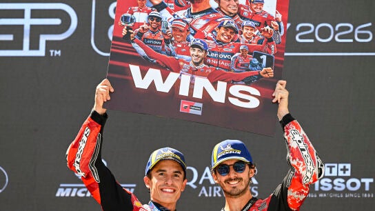 Marc M&aacute;rquez y Pecco Bagnaia