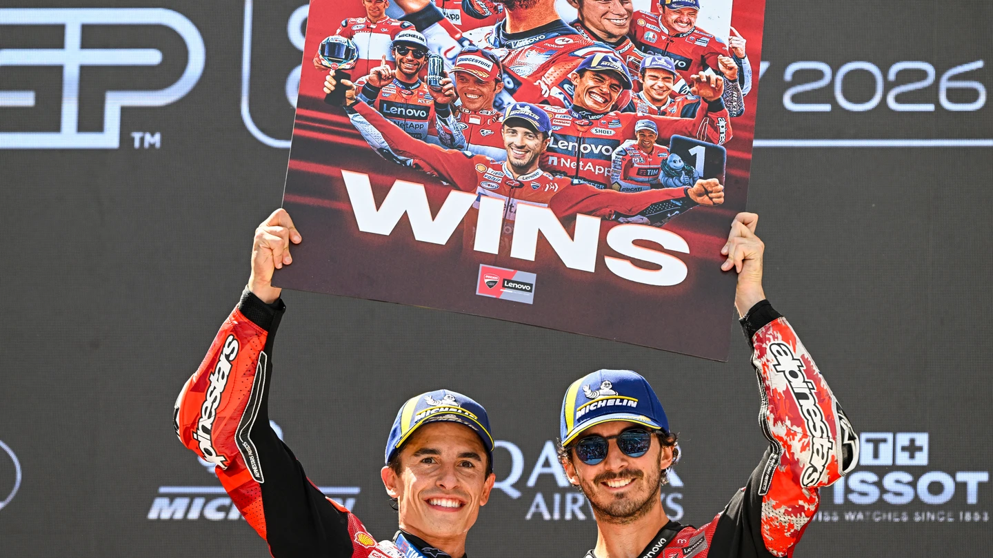 Marc Márquez y Pecco Bagnaia Marc Márquez y Pecco Bagnaia