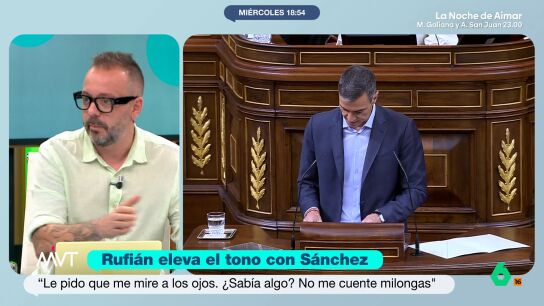 Antonio Maestre analiza la situaci&oacute;n de los socios del Gobierno tras el tono "chulesco" de Pedro S&aacute;nchez con ellos y sentencia: "Cuando alguien te trata con esa condescendencia, la culpa es tuya".