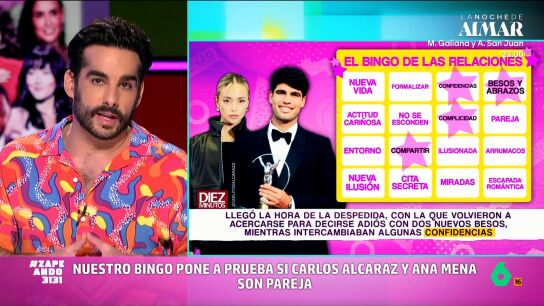 Juan Sanguino repasa las portadas de la prensa rosa, que vienen con el rumor de una posible relaci&oacute;n entre Carlos Alcaraz y Ana Mena, tras su ruptura con &Oacute;scar Casas. Su an&aacute;lisis, en este v&iacute;deo.