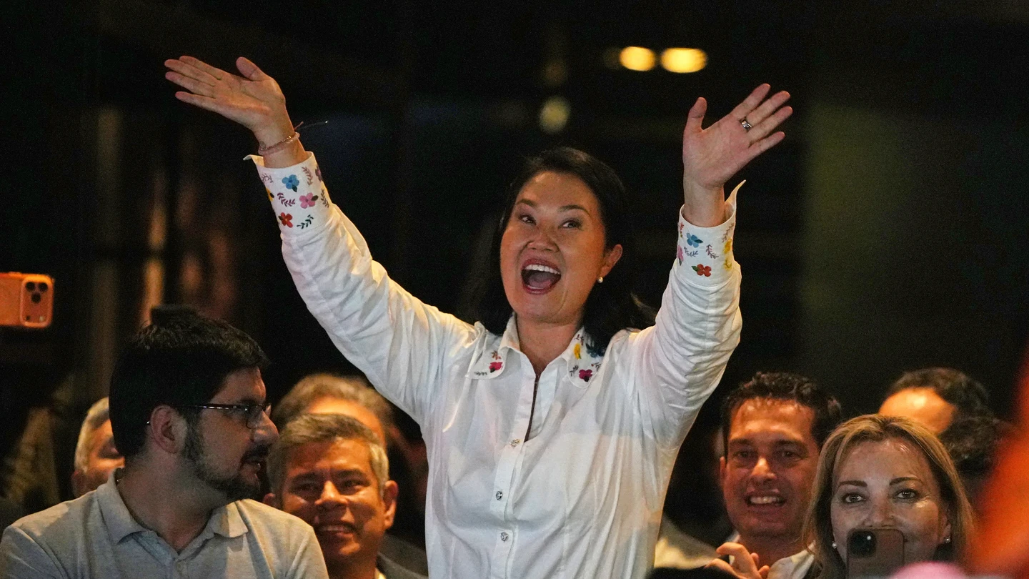 Keiko Fujimori, tras la celebración de las elecciones presidenciales de Perú Keiko Fujimori, tras la celebración de las elecciones presidenciales de Perú