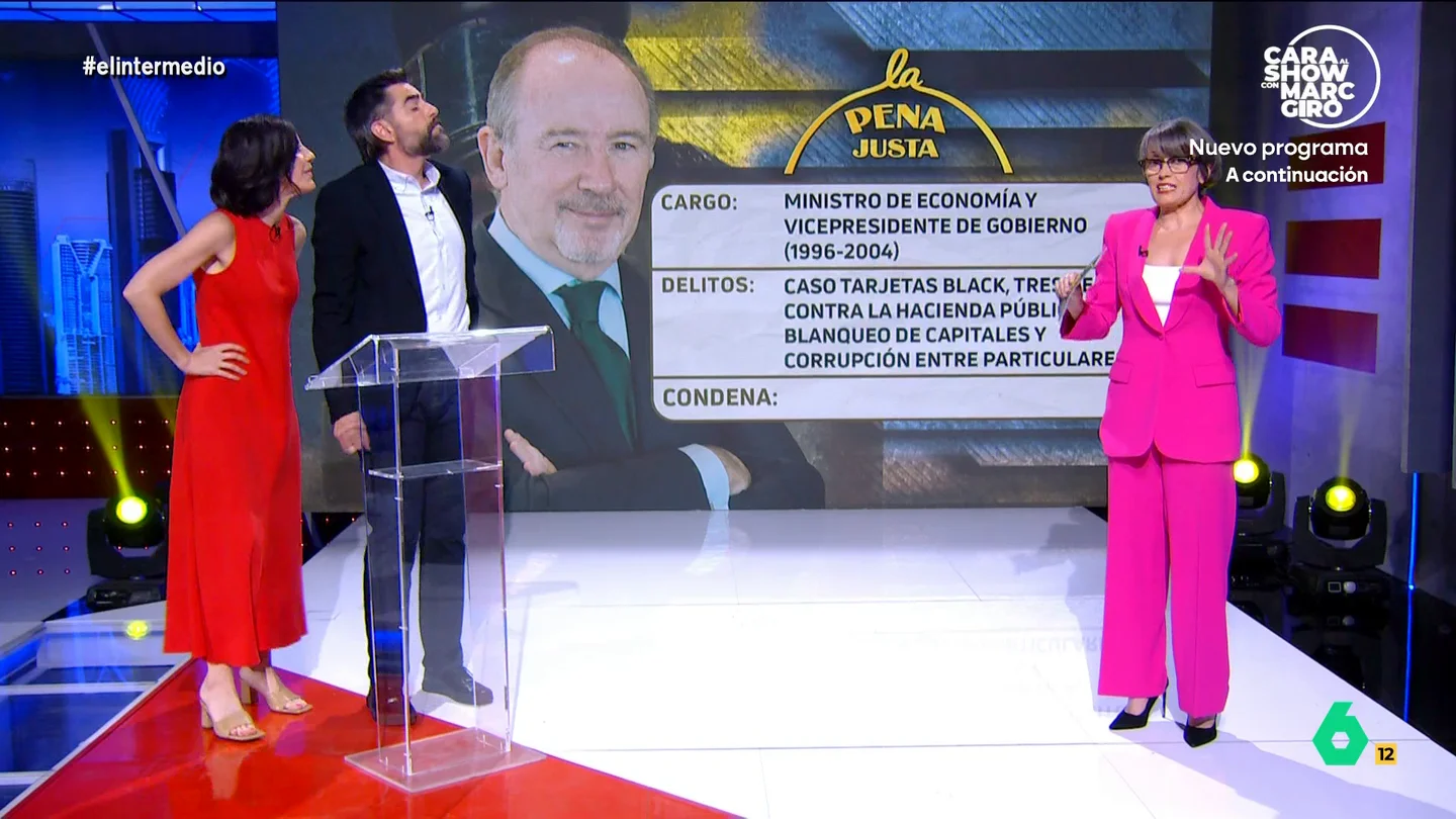 ¿Es la de Ábalos la 'pena justa'? Dani Mateo, Cristina Gallego y Thais Villas lo comparan en un concurso de El Intermedio ¿Es la condena de 24 años a Jose Luis Ábalos por el caso mascarillas justa? El Intermedio la compara con otras sentencias contra exministros acusados de corrupción en un concurso presentado por Thais Villas.