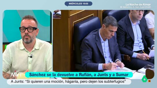 El periodista expone que lo que se ha vivido en el Congreso ha sido "un trampantojo absoluto". "Se tiene que centrar en lo que le concierne a &eacute;l", afirma. 