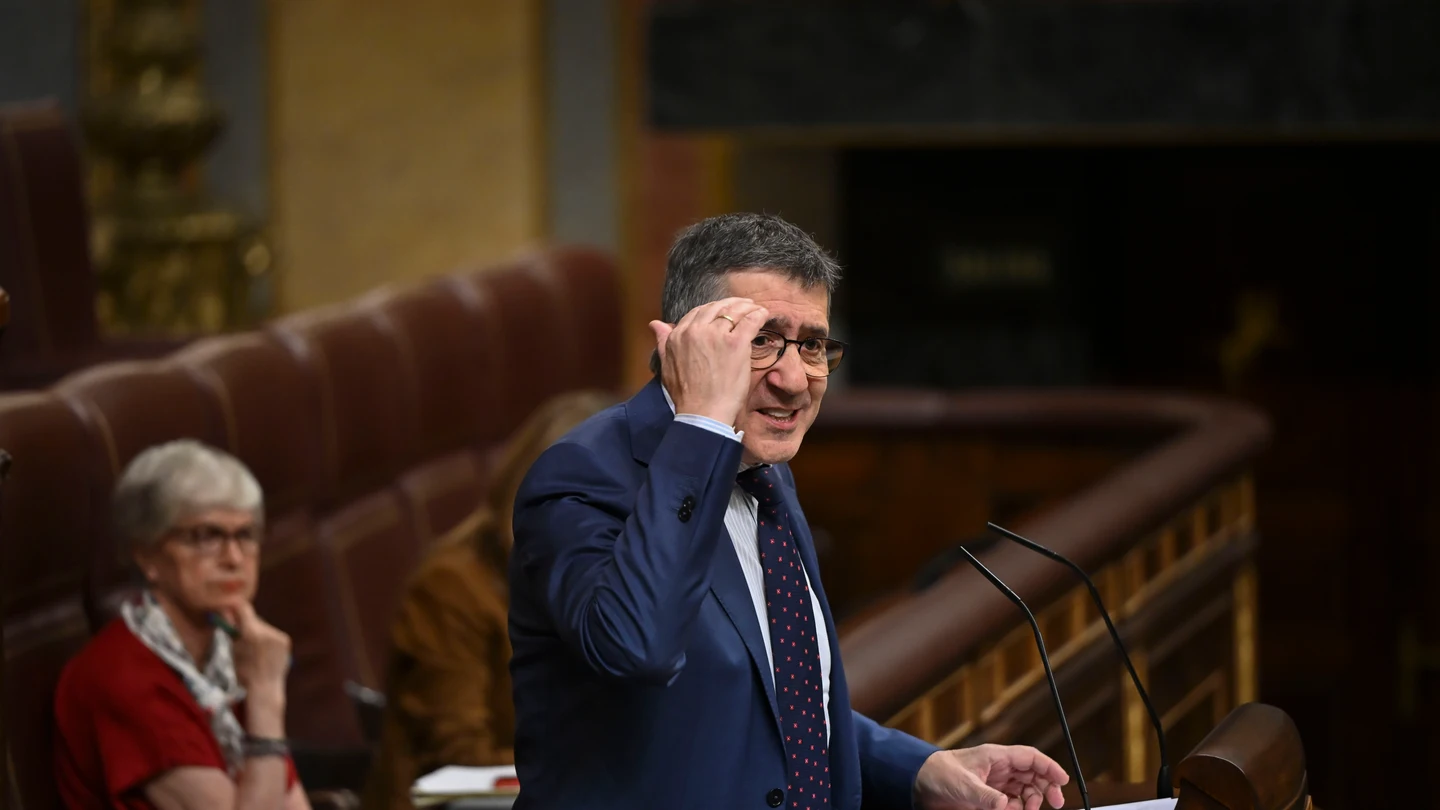 El portavoz del PSOE en el Congreso, Patxi López interviene tras la comparecencia del jefe del Ejecutivo El portavoz del PSOE en el Congreso, Patxi López interviene tras la comparecencia del jefe del Ejecutivo