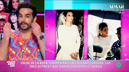 Juan Sanguino lo cuenta todo de la serie sobre Rocío Jurado que se rueda en Chipiona: del reparto al salseo familiar Juan Sanguino analiza el rodaje de la serie sobre la vida de Rocío Jurado en Chipiona y cuenta que el guion parte de un guion de la propia cantante que podría derivar en batalla legal entre sus hijas.