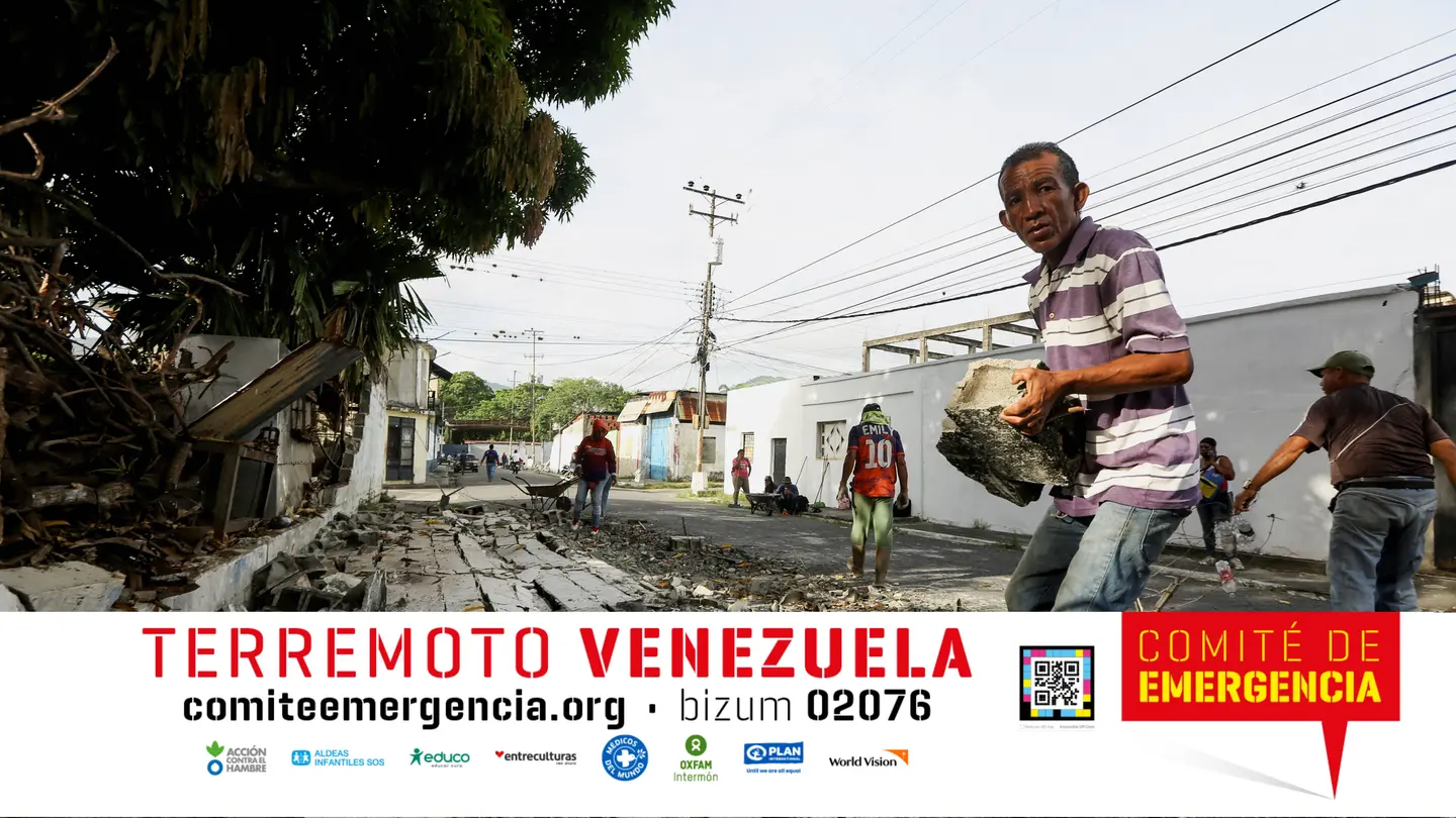 El Comité de Emergencia se moviliza para ayudar a los afectados por los terremotos en Venezuela: así puedes donar y ayudar El Comité de Emergencia se moviliza para ayudar a los afectados por los terremotos en Venezuela: así puedes donar y ayudar
