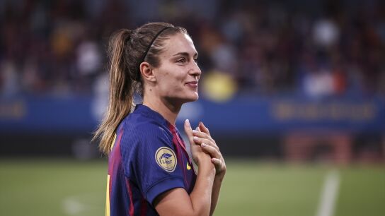 La futbolista Alexia Putellas durante su &uacute;ltimo partido en el FC Barcelona.