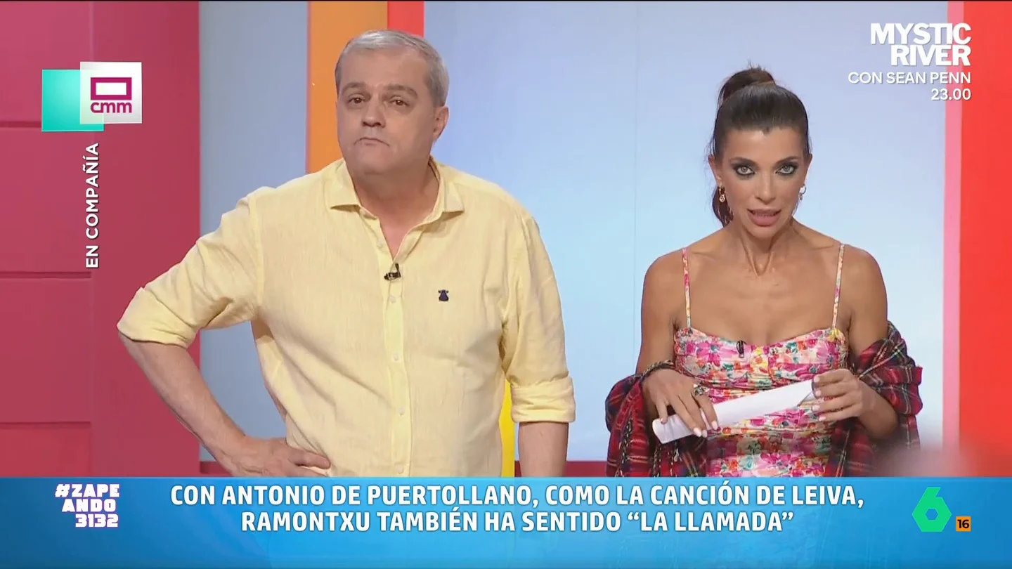 La divertida llamada de Ramón García con Antonio, el hombre que se duerme "en la bicicleta" y le pide que le regale "un chorizo" Las imprevisibles llamadas de Ramón García y Gloria Santoro en 'En compañía' tenían en esta ocasión como protagonista a Antonio, un hombre que pasó del escepticismo a pedirle a Ramontxu que le regalara un chorizo.
