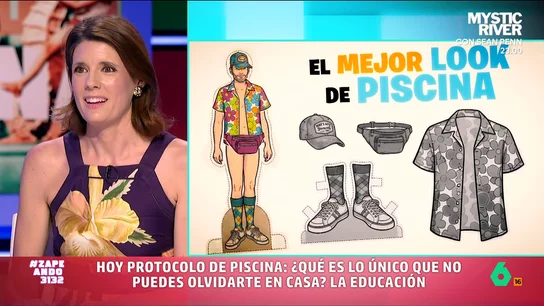 María José Gómez y Verdú, al ver el look de piscina de Iñaki Urrutia: "Hay que tener algo de decoro" La experta el protocolo y etiqueta señala que, al ir a la piscina, debemos pensar que estamos en un ambiente social y, por ese motivo, también debemos cuidar cómo vamos vestidos.