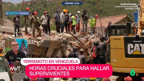 Rescatado tras 30 horas sepultado en Venezuela: "Tras un derrumbe se crean nidos de vida donde se puede aguantar hasta el rescate"