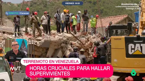 Rescatado tras 30 horas sepultado en Venezuela: "Tras un derrumbe se crean nidos de vida donde se puede aguantar hasta el rescate" Rescatado tras 30 horas sepultado en Venezuela: "Tras un derrumbe se crean nidos de vida donde se puede aguantar hasta el rescate"