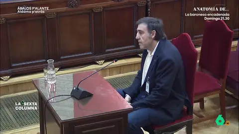 La incontinencia verbal del hermano de Koldo que le jugó una mala pasada en el juicio laSexta Columna analiza un curioso momento de la declaración del hermano de Koldo, Joseba García, en la que, a pesar de las recomendaciones de su abogada de que no respondiera al fiscal, acababa admitiendo haber visto a la secretaria de Aldama.