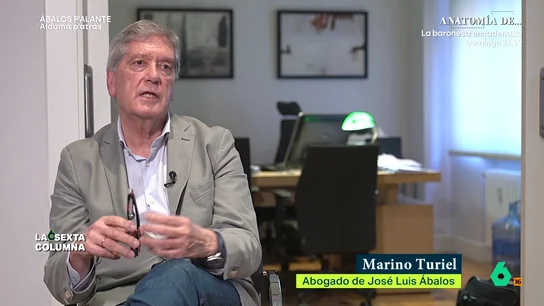 El abogado de Ábalos confirma que el exministro casi les deja sin tóner en el despacho: "Lo quiere todo escrito" Marino Turiel, abogado de Ábalos, confirma en laSexta Columna la obsesión del exministro por tenerlo todo en papel, mientras la sentencia certifica que los 'folios' en el entorno de la trama se referían a dinero en metálico.