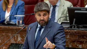 El presidente de la Comunidad de Murcia, Fernando L&oacute;pez Miras. 
