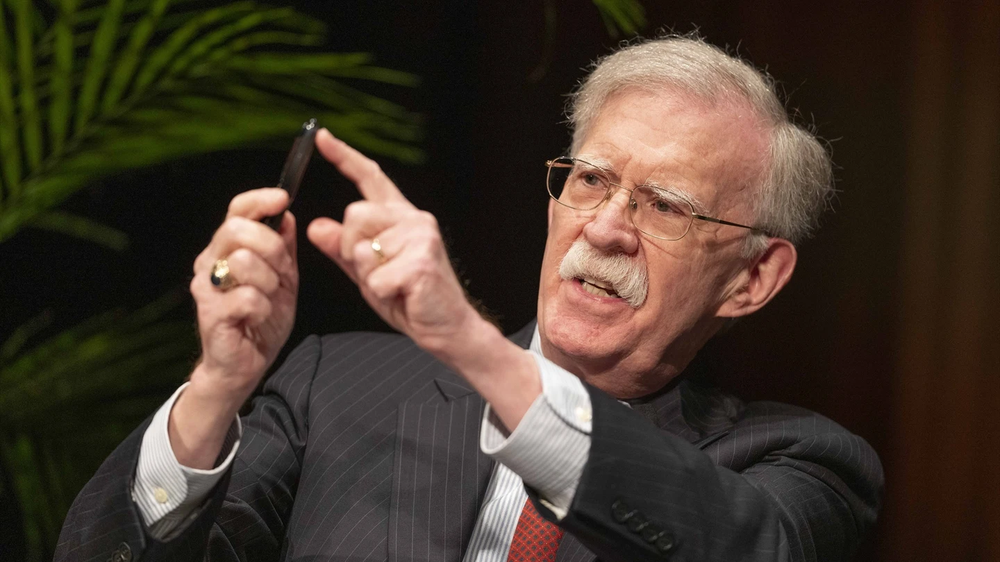El exasesor de Seguridad Nacional John Bolton. El exasesor de Seguridad Nacional John Bolton.