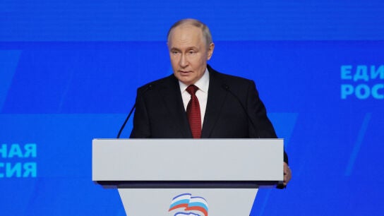Vladimir Putin, presidente de Rusia
