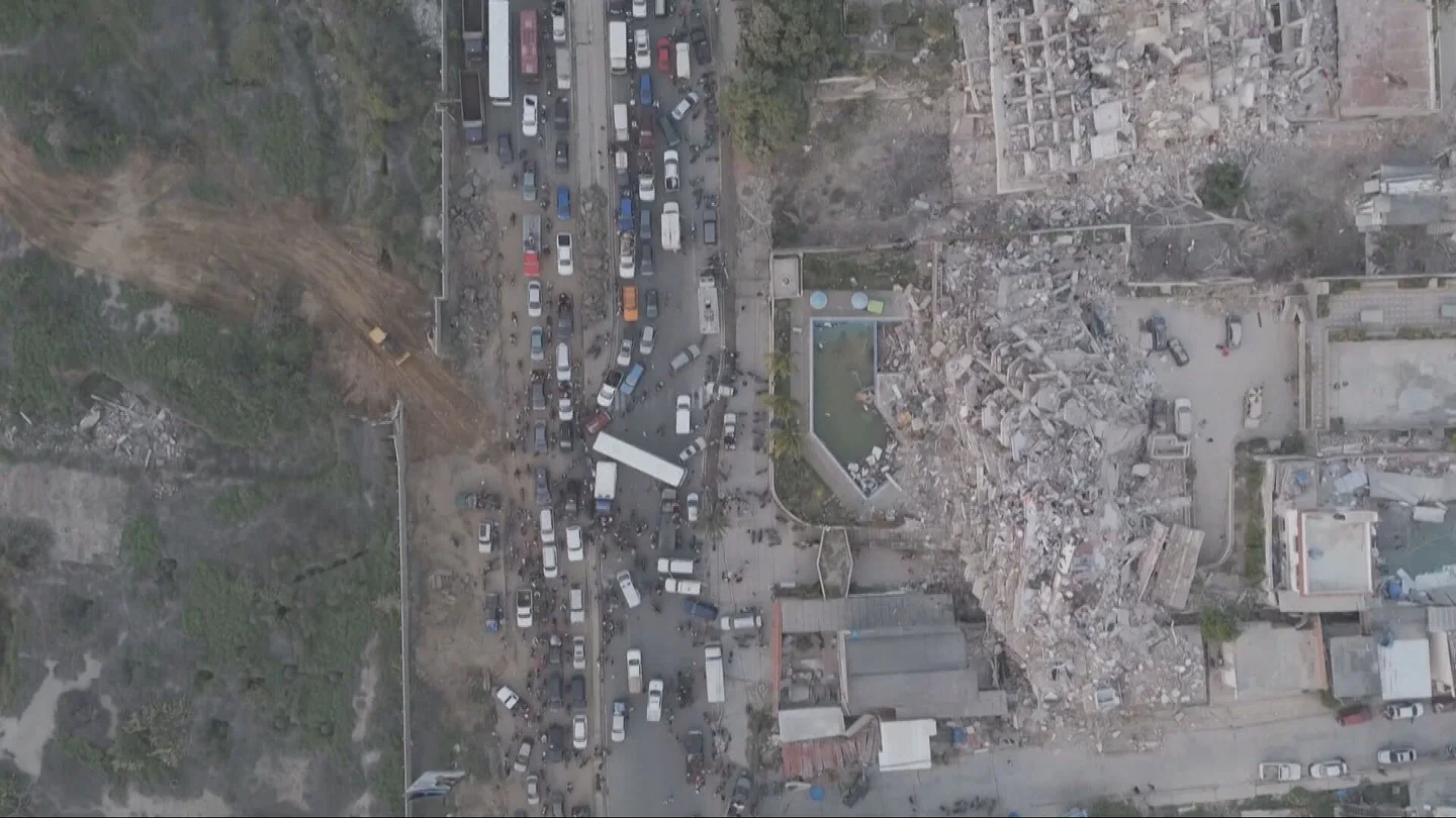 Imagen aérea de la destrucción en Venezuela Imagen aérea de la destrucción en Venezuela