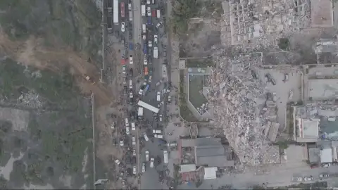 Imagen aérea de la destrucción en Venezuela Imagen aérea de la destrucción en Venezuela