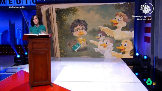 "Un cuento de acoso, humillaci&oacute;n, degradaci&oacute;n y, finalmente, de amor cuando el proc&eacute;s se transform&oacute; en un bell&iacute;simo cisne que te puede llevar volando a la moci&oacute;n de censura contra S&aacute;nchez", cuenta Cristina Gallego en este v&iacute;deo.